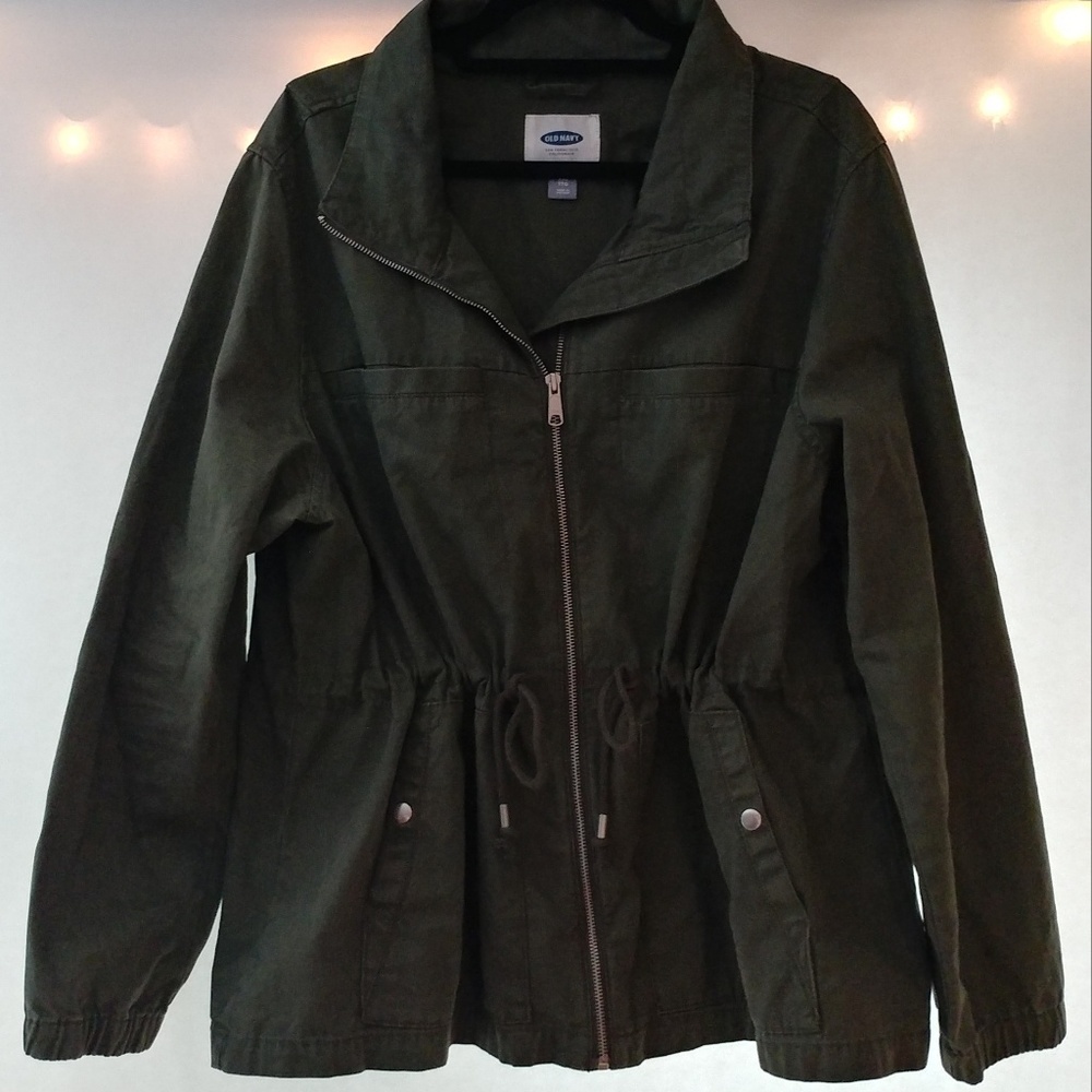 Army green jacket